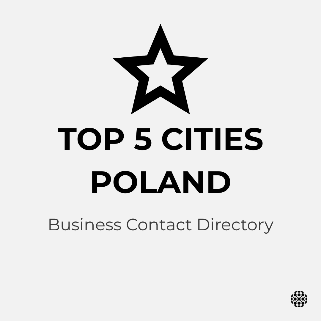 Poland Top 5 Cities – Business Directory Pack (Bundle)
